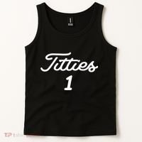 Titties 1 2 3 4 Custom Golf Ball Personalize Matching Tank Top thumb 2