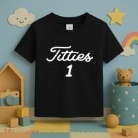 Titties 1 2 3 4 Custom Golf Ball Personalize Matching Toddler T-Shirt thumb 3