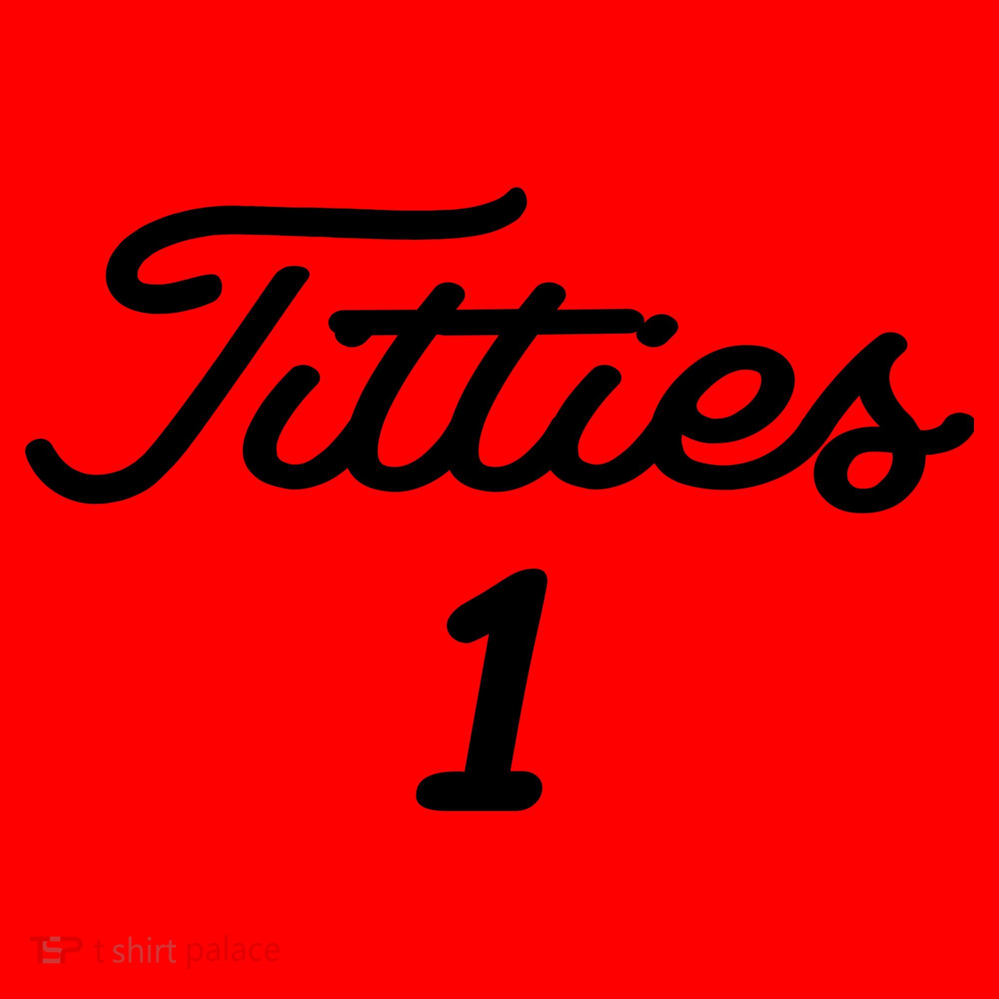 Titties 1 2 3 4 Custom Golf Ball Personalize Matching Santa Hat
