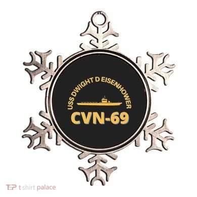 The Ike US Aircraft Carrier CVN 69 USS Dwight D. Eisenhower Ornament