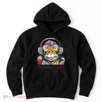 Turn It Up Music Monkey Hoodie thumb 0
