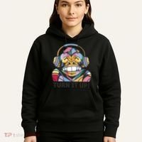 Turn It Up Music Monkey Hoodie thumb 5