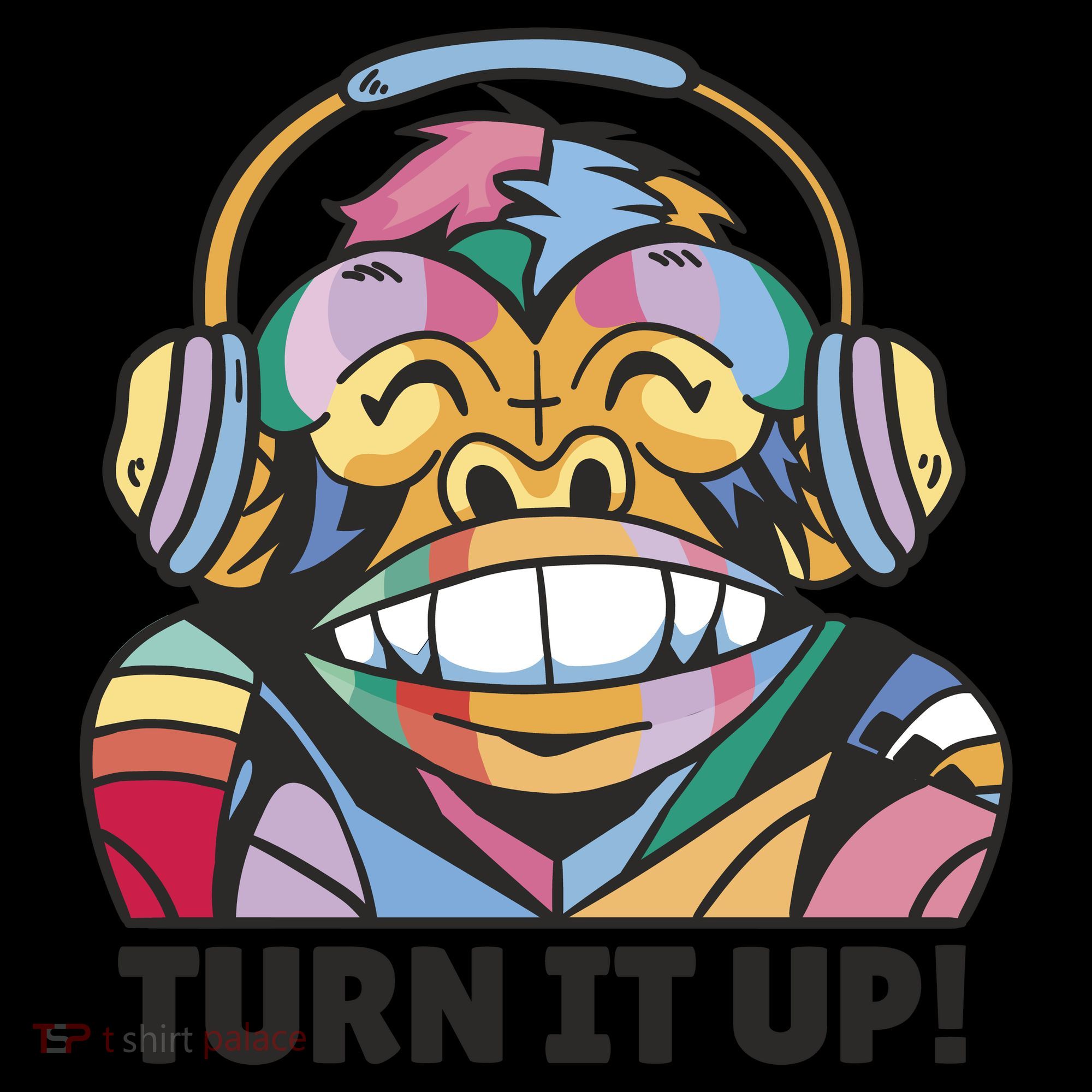 Turn It Up Music Monkey Coffee Mug
