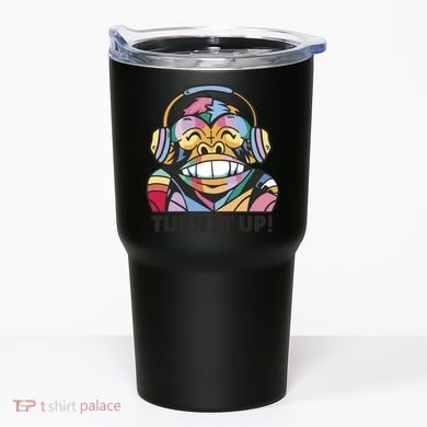 Turn It Up Music Monkey Tumbler