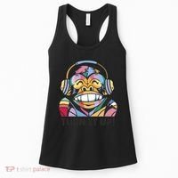 Turn It Up Music Monkey Women's Tank Top thumb 0