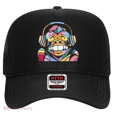 Turn It Up Music Monkey Hat