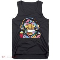 Turn It Up Music Monkey Tank Top thumb 0