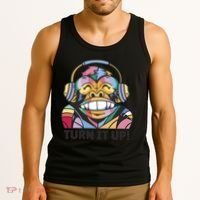 Turn It Up Music Monkey Tank Top thumb 3