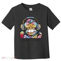 Turn It Up Music Monkey Toddler T-Shirt thumb 0