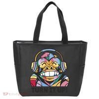 Turn It Up Music Monkey Tote Bag thumb 0
