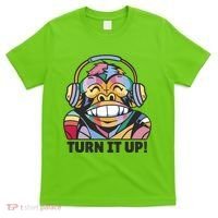 Turn It Up Music Monkey T-Shirt thumb 0