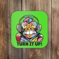 Turn It Up Music Monkey Coaster thumb 0