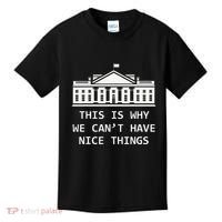 This Is Why We CanT Have Nice Things Freedom Libertarian Kids T-Shirt thumb 0