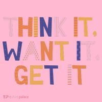 Think It Want It Get It Motivational Quote Coaster thumb 2