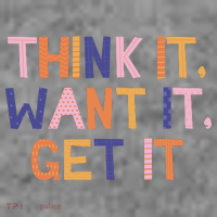 Think It Want It Get It Motivational Quote Toddler Hoodie thumb 2
