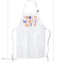 Think It Want It Get It Motivational Quote Apron thumb 0