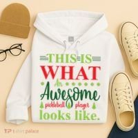 This Is What An Awesome Pickleball Player Looks Like Hoodie thumb 4
