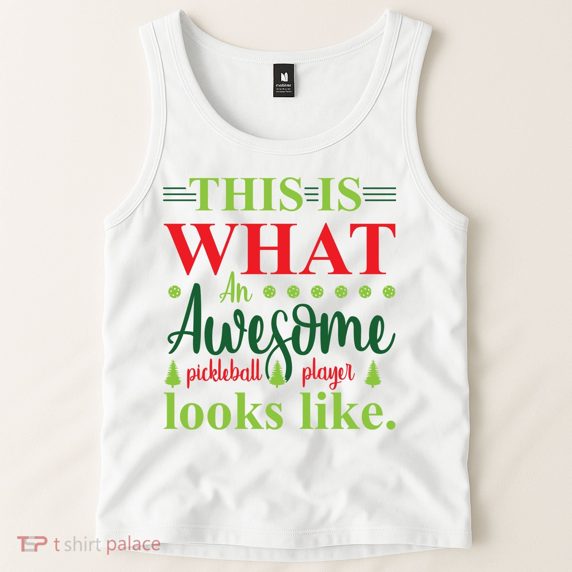 This Is What An Awesome Pickleball Player Looks Like Tank Top