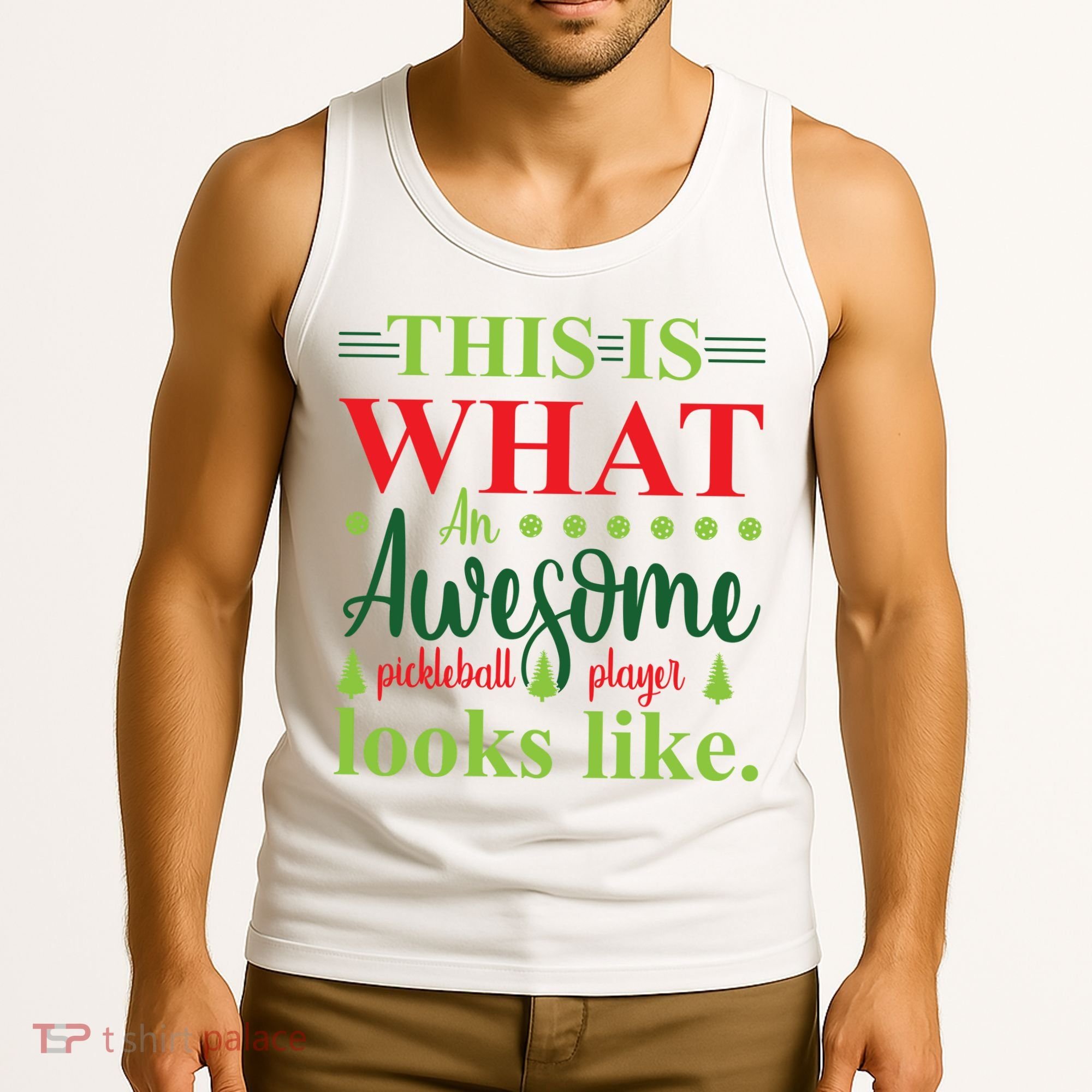 This Is What An Awesome Pickleball Player Looks Like Tank Top