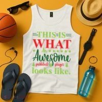 This Is What An Awesome Pickleball Player Looks Like Tank Top thumb 4