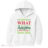 This Is What An Awesome Pickleball Player Looks Like Kids Hoodie thumb 0