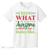This Is What An Awesome Pickleball Player Looks Like Kids T-Shirt thumb 0