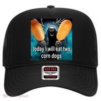 Today I Will Eat Two Corn Dogs Meme Hat thumb 0