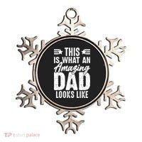 This Is What An Amazing Dad Looks Like Ornament thumb 0