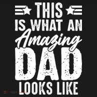 This Is What An Amazing Dad Looks Like Ornament thumb 1