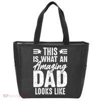 This Is What An Amazing Dad Looks Like Tote Bag thumb 0