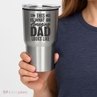 This Is What An Amazing Dad Looks Like Tumbler thumb 2