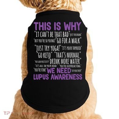 This Is Why We Need Lupus Awareness Doggie Tank