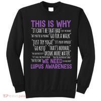 This Is Why We Need Lupus Awareness Sweatshirt thumb 0