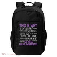 This Is Why We Need Lupus Awareness Backpack thumb 0