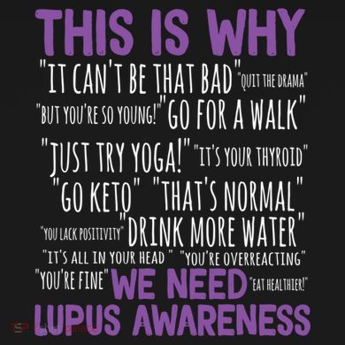 This Is Why We Need Lupus Awareness Sweatshirt Cinch Pack Bag