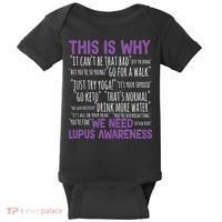 This Is Why We Need Lupus Awareness Baby Bodysuit thumb 0