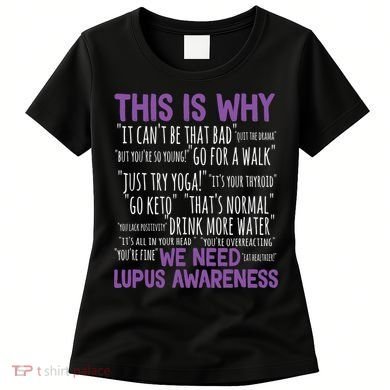 This Is Why We Need Lupus Awareness Women's T-Shirt