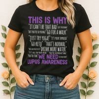 This Is Why We Need Lupus Awareness Women's T-Shirt thumb 2