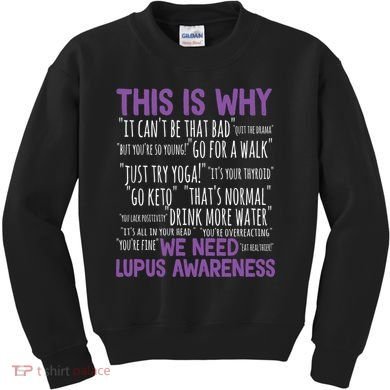 This Is Why We Need Lupus Awareness Kids Sweatshirt