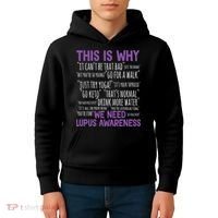 This Is Why We Need Lupus Awareness Kids Hoodie thumb 4