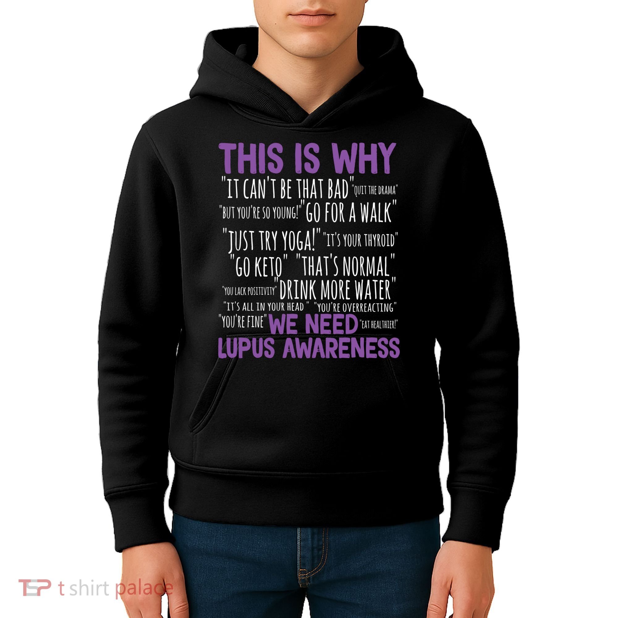 This Is Why We Need Lupus Awareness Kids Hoodie