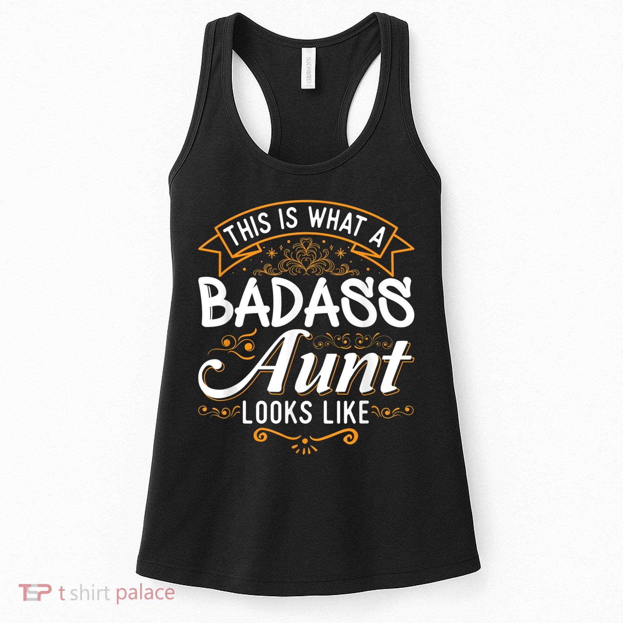 This Is What A Badass Aunt Looks Like Soon To Be Auntie Women's Tank Top