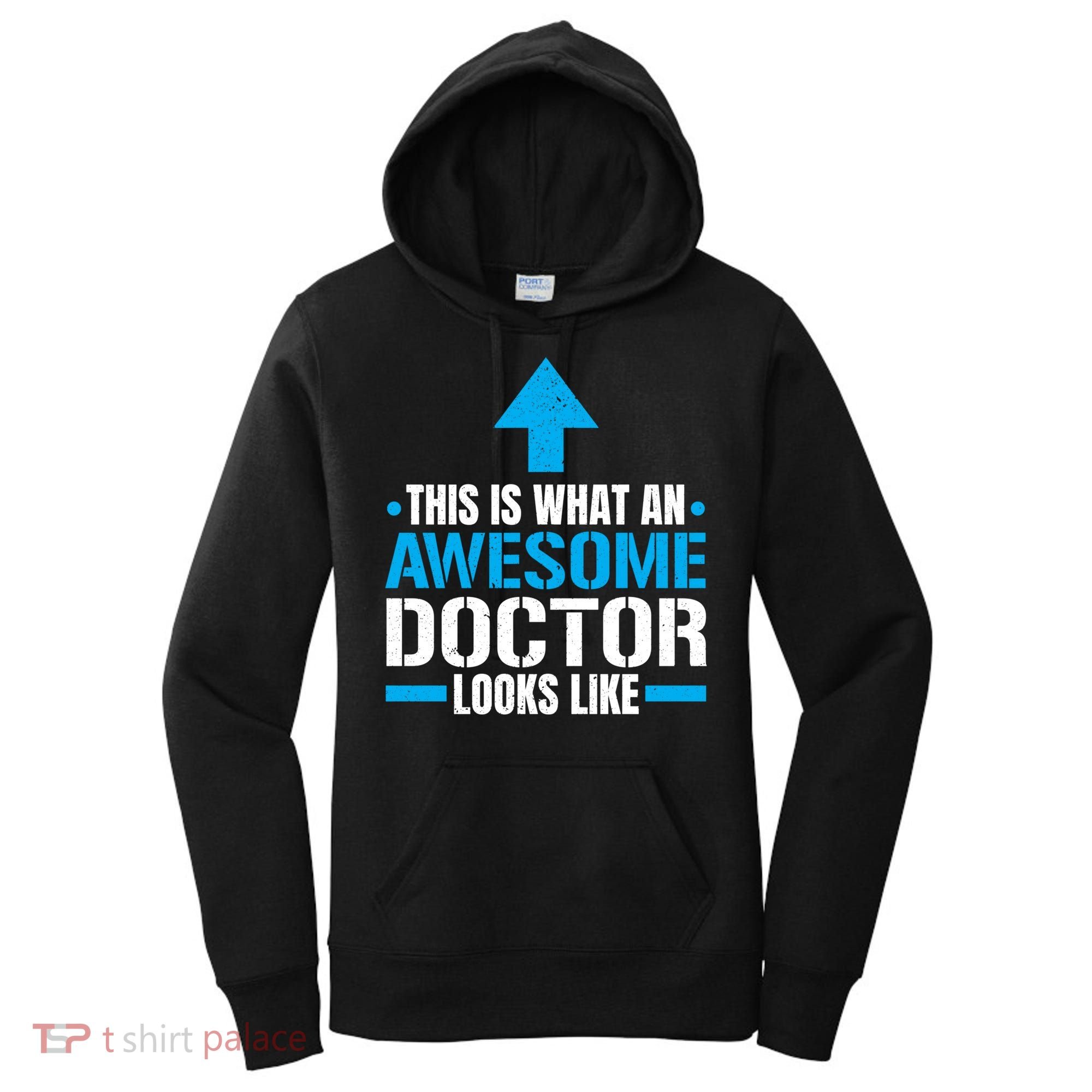This Is What An Awesome Doctor Looks Like Hospital Medicine Gift Women's Hoodie