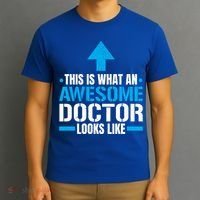 This Is What An Awesome Doctor Looks Like Hospital Medicine Gift T-Shirt thumb 3