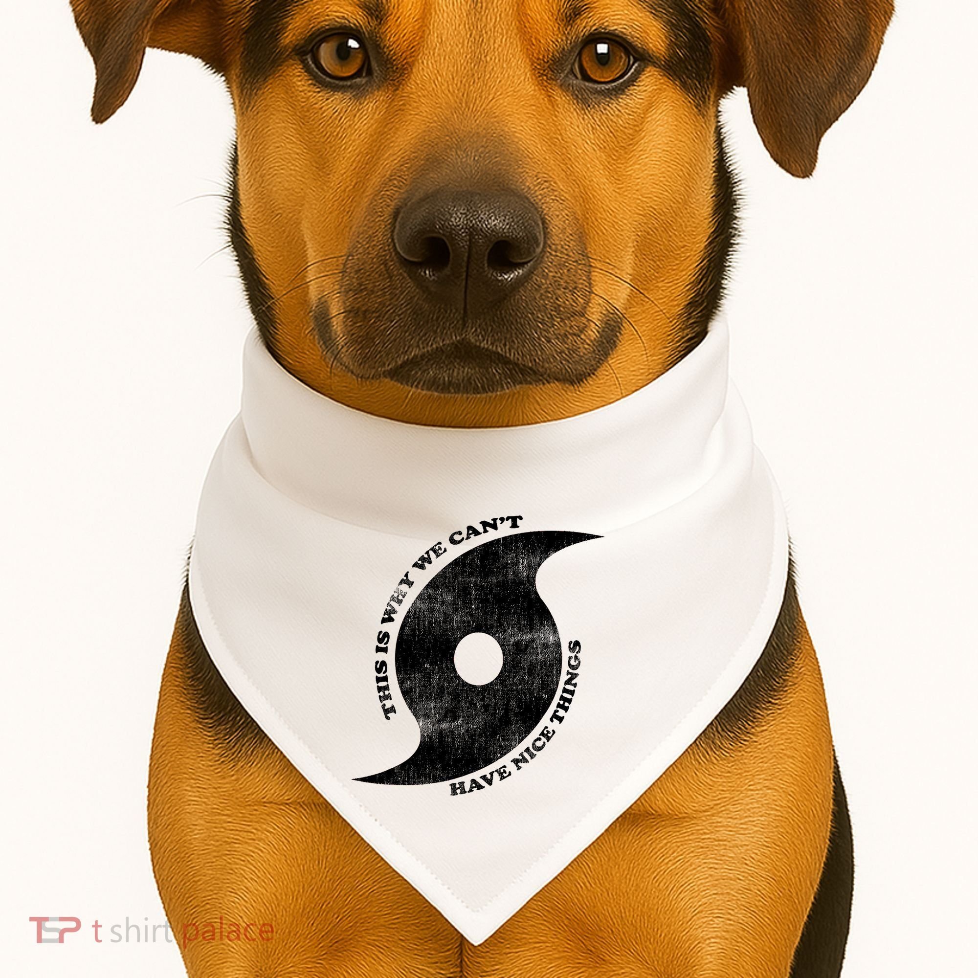This Is Why We CanT Have Nice Things Hurricane USA-Made Doggie Bandana