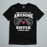 This Is What An Awesome Sister Looks Like T-Shirt thumb 5