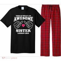 This Is What An Awesome Sister Looks Like Pajama Set thumb 0