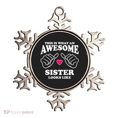 This Is What An Awesome Sister Looks Like Ornament