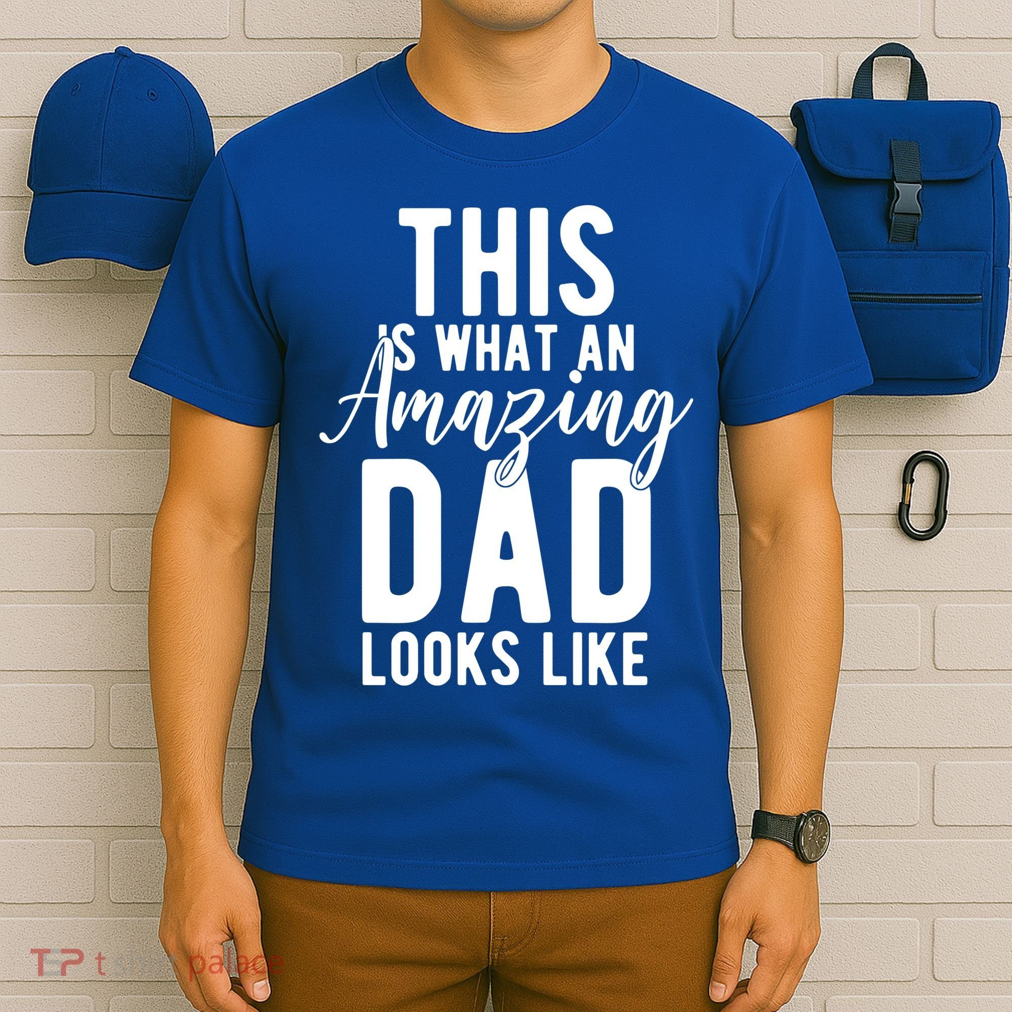 This Is What An Amazing Dad Looks Like Gift T-Shirt
