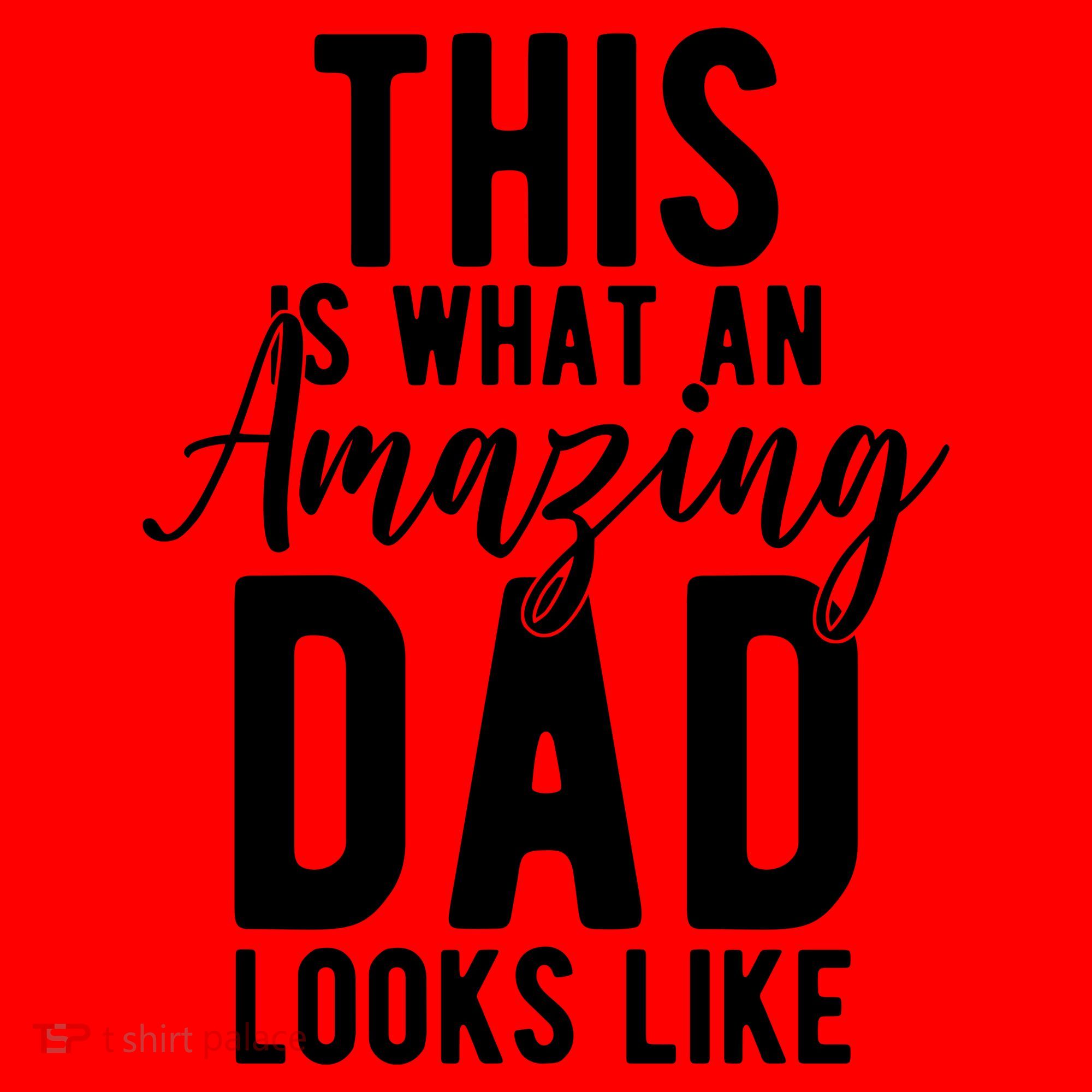 This Is What An Amazing Dad Looks Like Gift Santa Hat